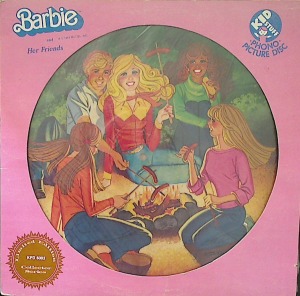 [중고]픽쳐디스크 바비 Barbie And Her Friends 빈티지LP (NM/VG)